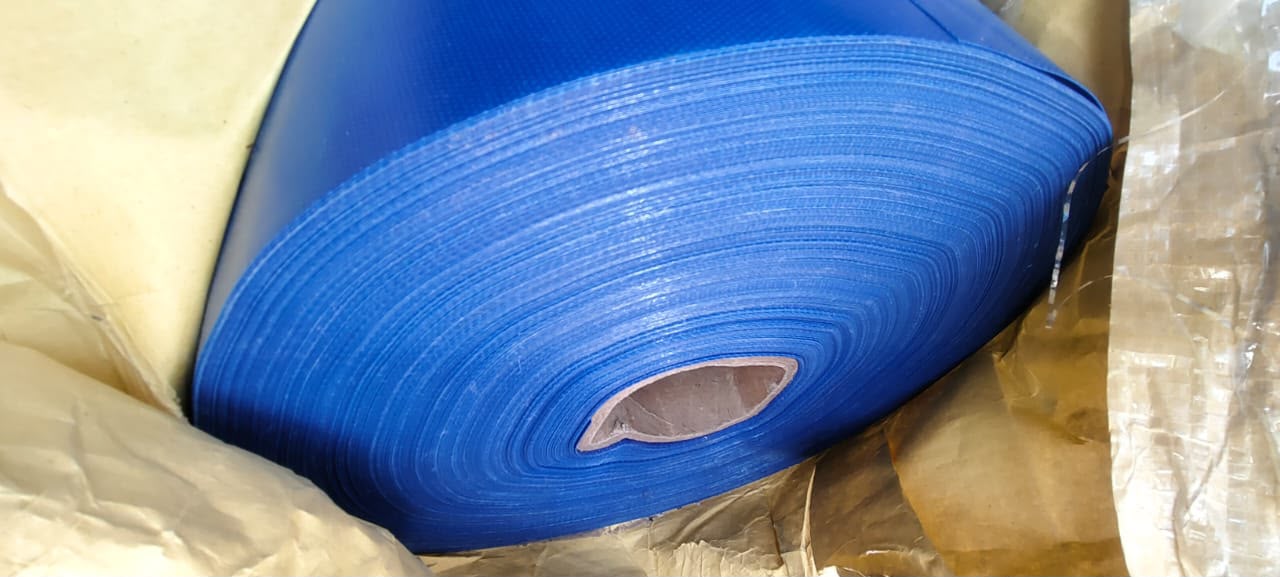 A Grade Blue PVC Coated Rolls